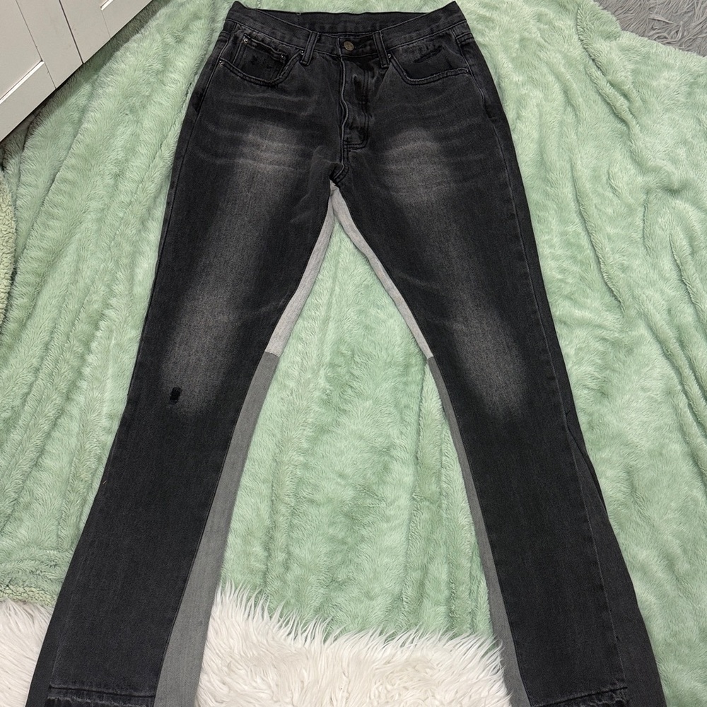 Men's Charcoal Slim Jeans